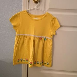 Gymboree Yellow Babydoll Top